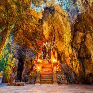 Marble Mountains Morning Tour from Hoi An with Caves and Pagodas